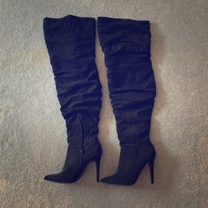 Over the knee boot